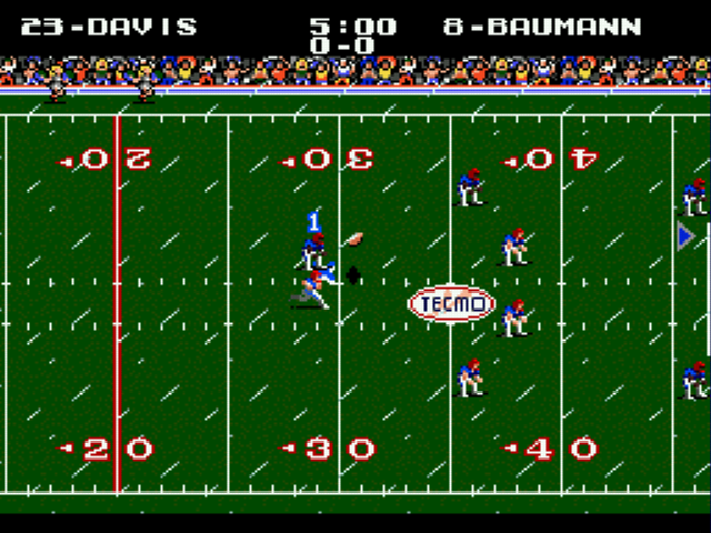 Tecmo Super Bowl (October 1993) Screenshot 1